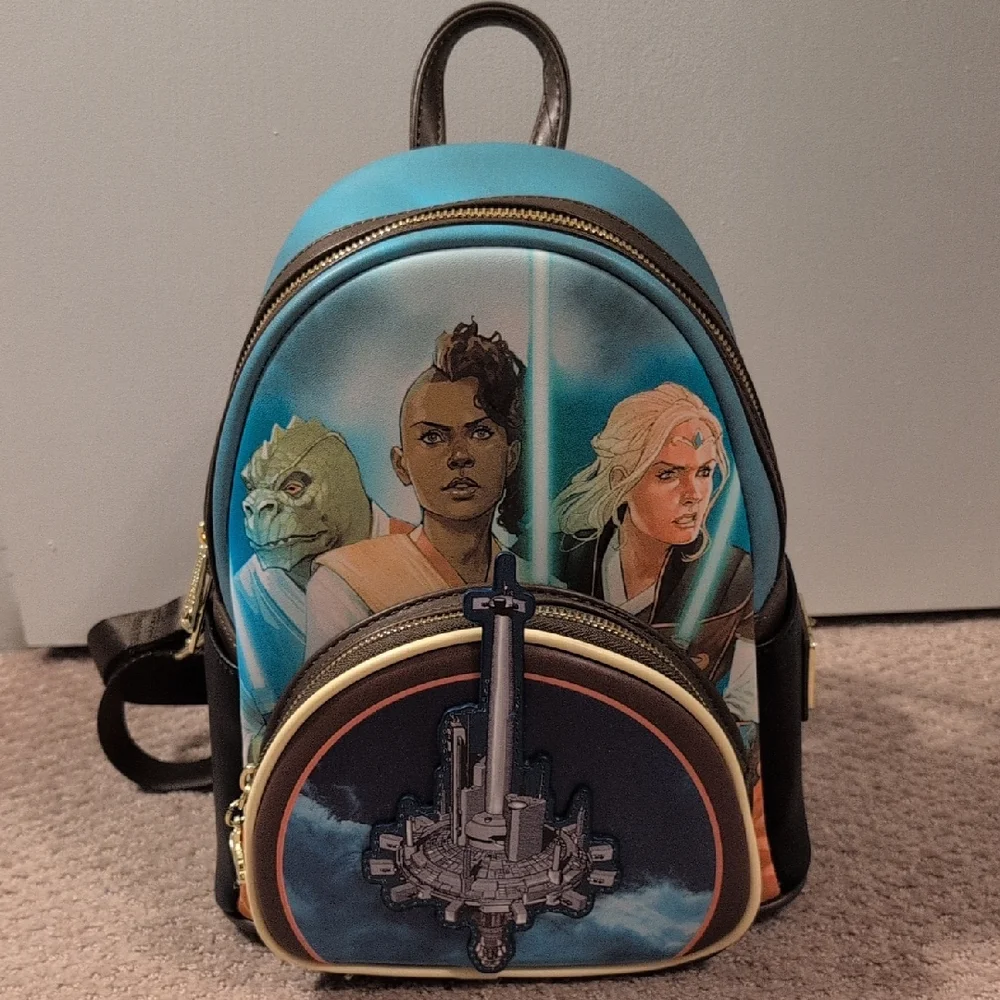 Loungefly Star Wars The High Republic Comic Cover Mini Backpack NWT